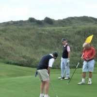 putting for par 18th saunton east 17 sep 201
